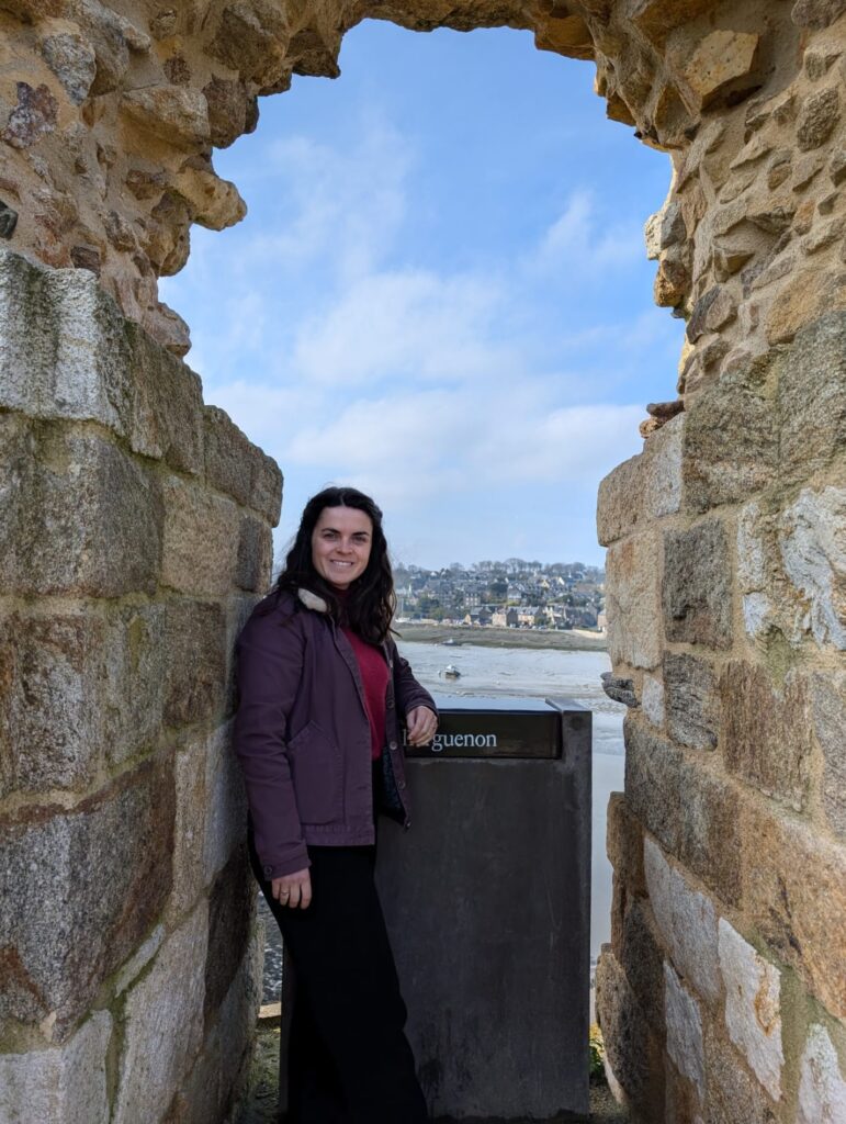 lydia brannen at château guildo in brittany