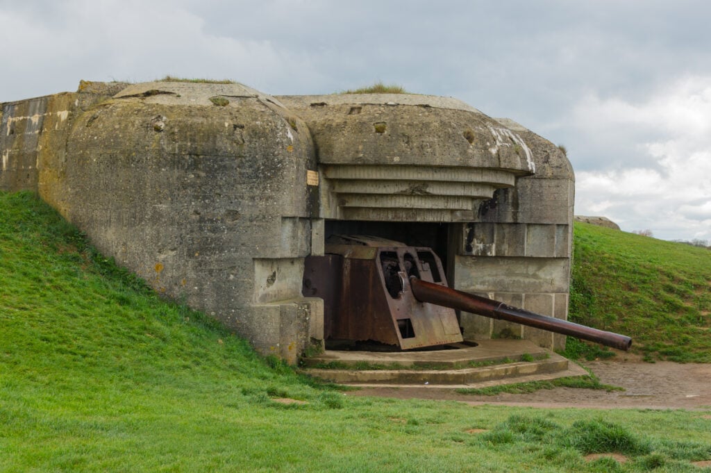 longues-sur-mer the german batteries at longues-sur-mer